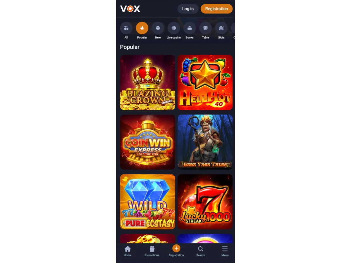 Vox Casino